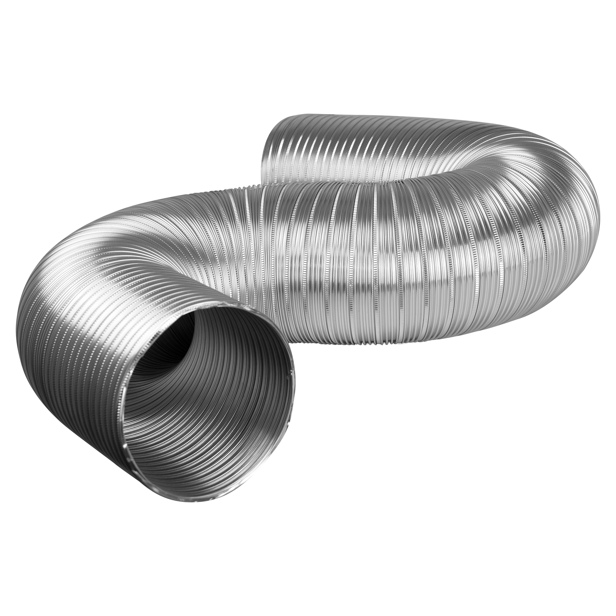 Ducting Aluminium Semi Rigid Flexible Ducting Hose 3.0 Metre With 2 x