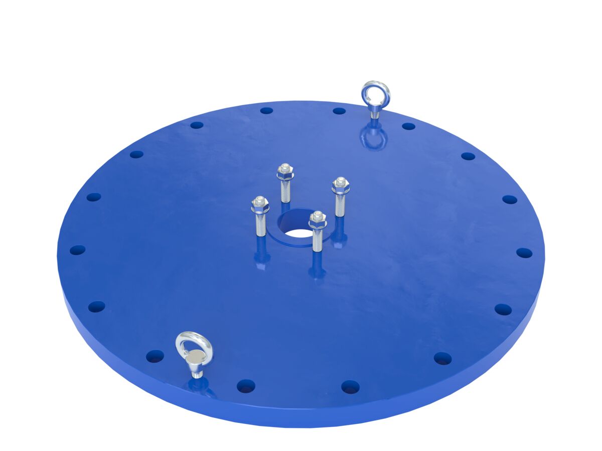 Dimax Mild Steel Offtake Flange PN16 B7 600mm x 80mm