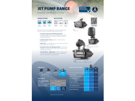 Flyer - Grundfos Jet Pump Range