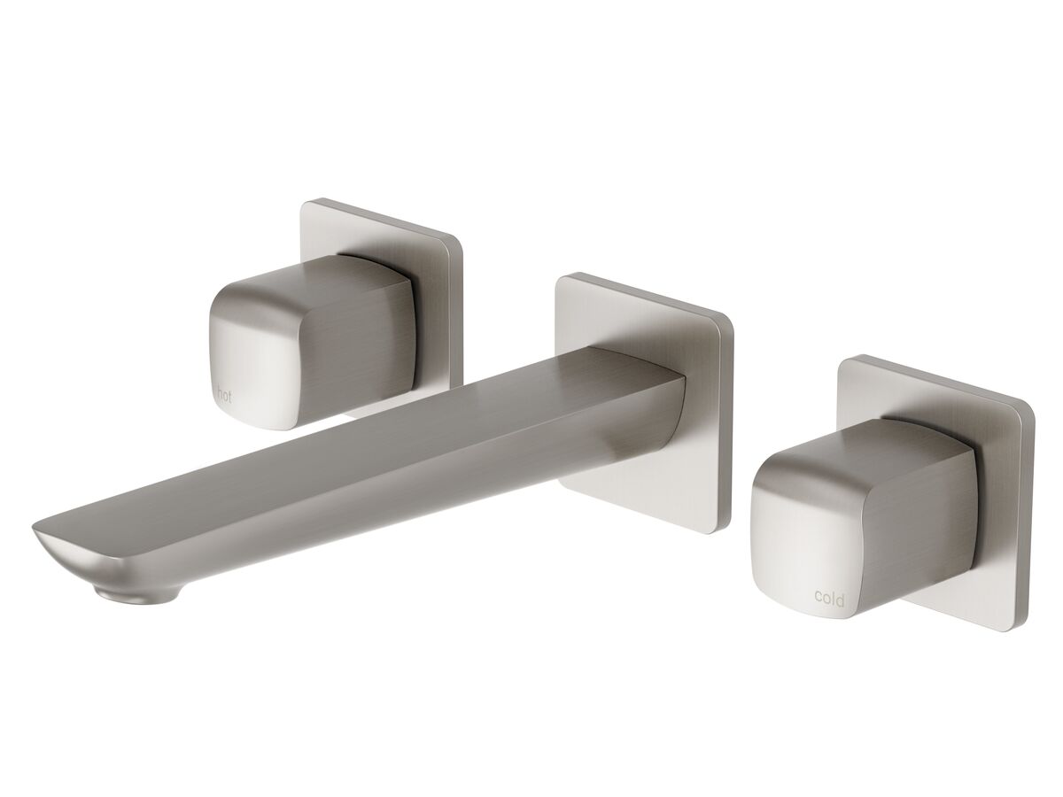 Milli Glance Wall Bath Set Brushed Nickel from Reece