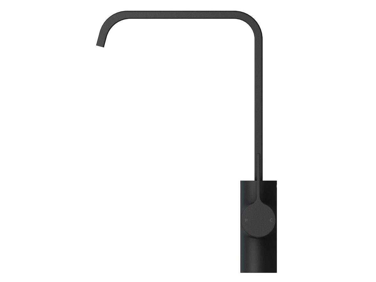 Mizu Stream Sink Mixer Tap Matte Black (4 Star) from Reece