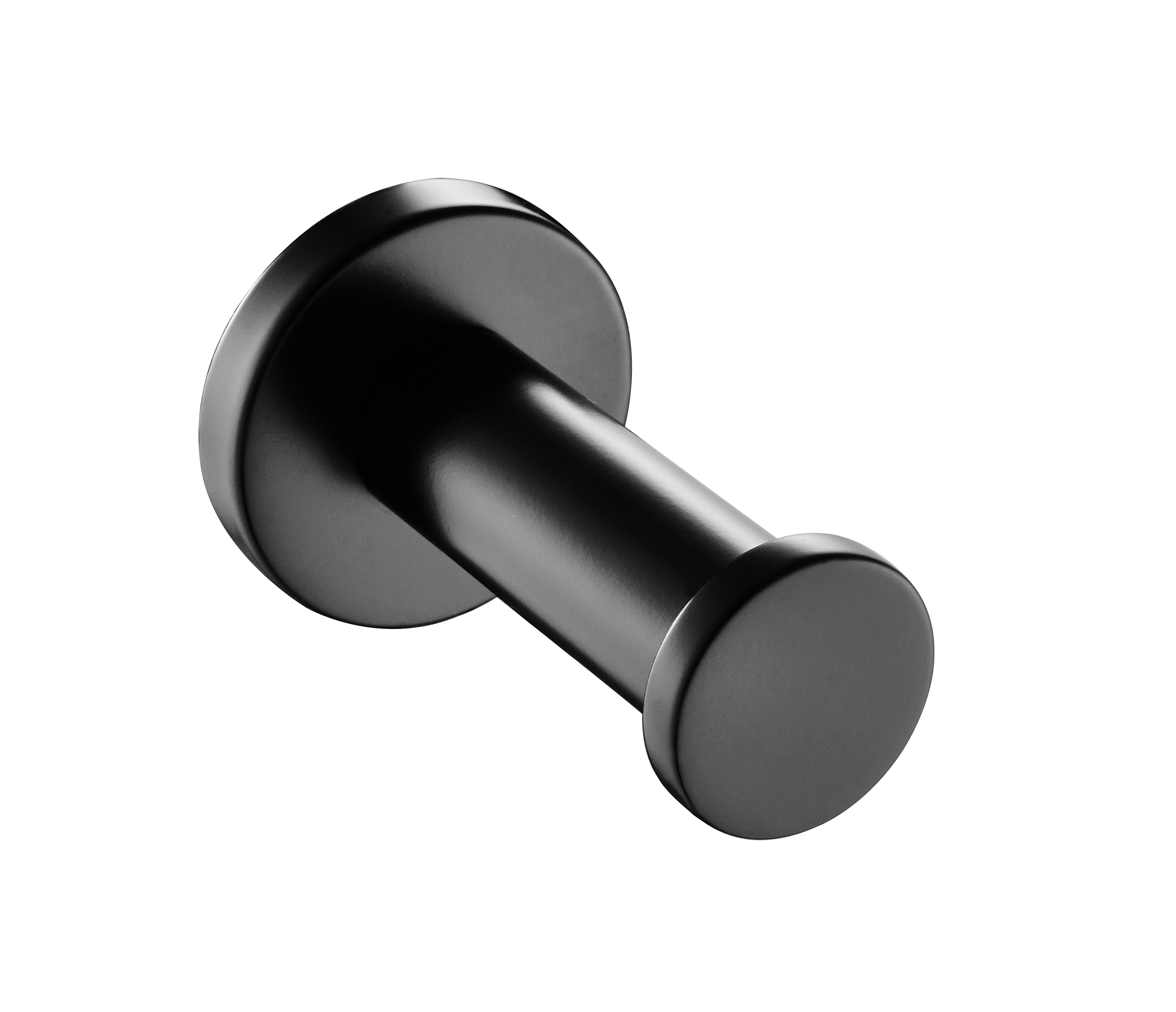 Mizu Drift Robe Hook Matte Black from Reece