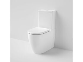 Caroma Urbane II Cleanflush Wall Faced Close Coupled Bottom Inlet 4S Toilet Suite + Vogue Soft Close Seat