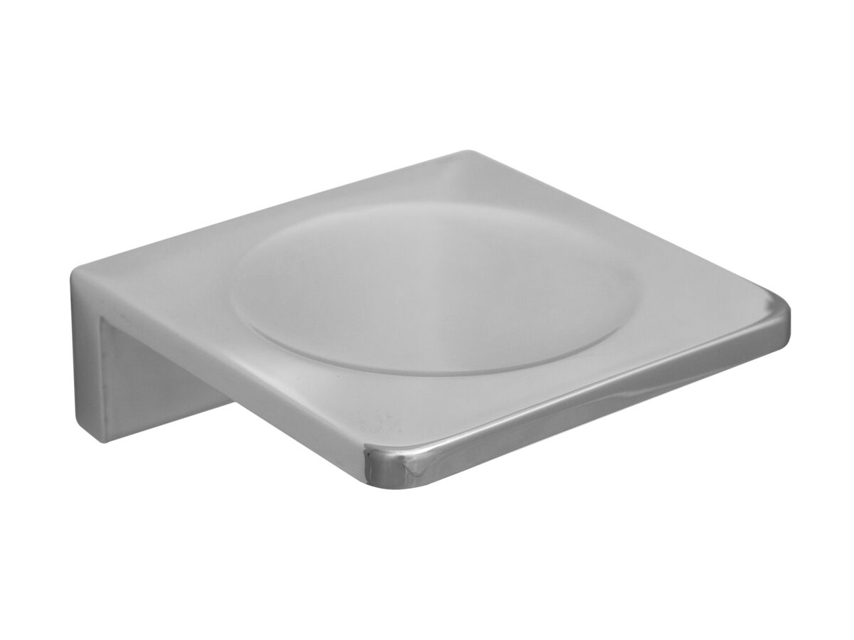 Enda Soap Dish 110mm Polished Stainless Steel