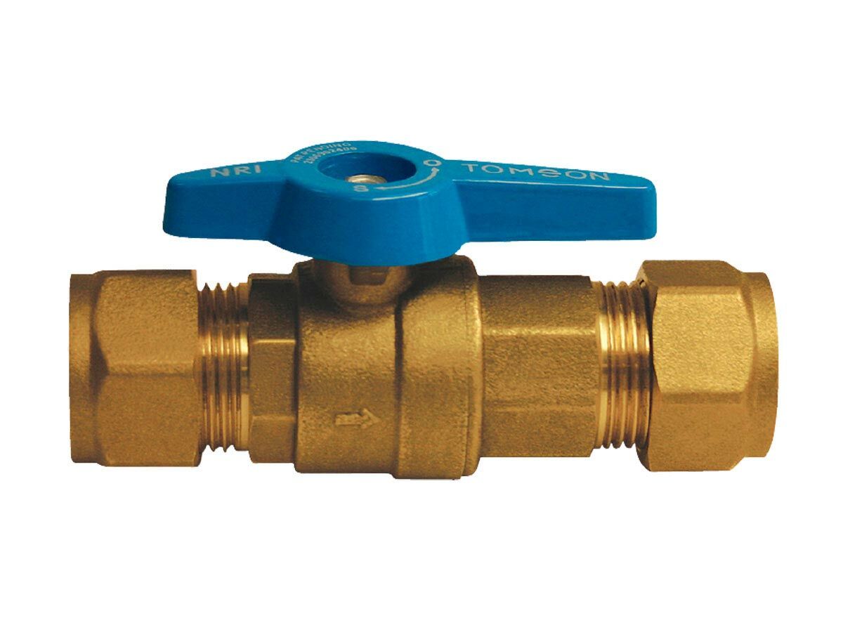 Tomson Non Return Isolation Valve Compression & Compression (Olive