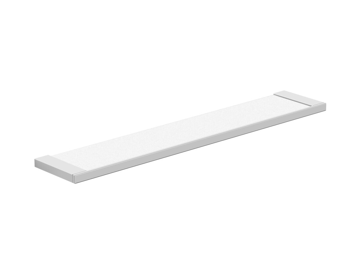 Milli Edge Glass Shelf Chrome