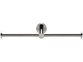 Milli Pure Double Toilet Roll Holder Chrome