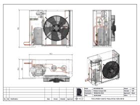 Tecumseh Compac Condensing Unit R404A PACS4540Z 1 Phase