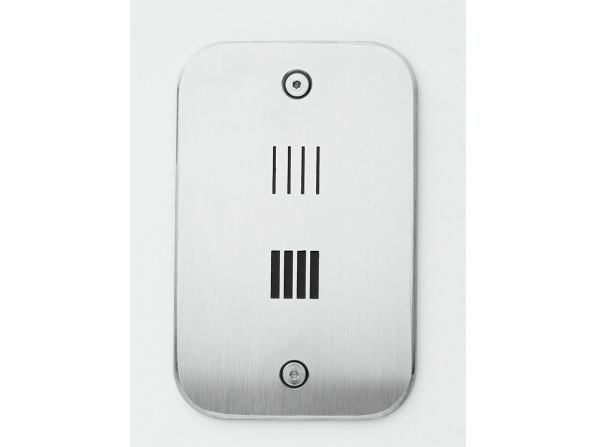 Pad Sensor Inox Sensorflush Touch Pad 110 x 70mm Stainless Steel from Reece