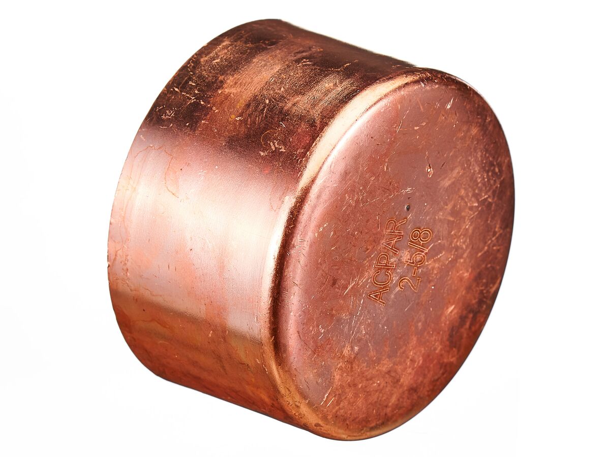 Ardent Copper End Cap 2 5/8" Bag of of 1 from Reece