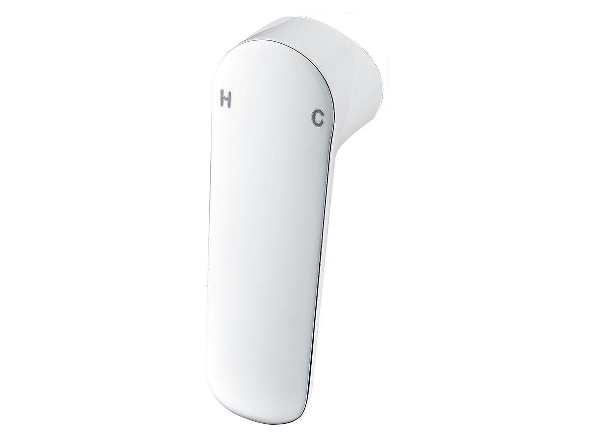 Mizu Bliss Mixer Handle Only White/Chrome