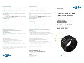 Installation Instructions - Electrofusion Couplers Elgef Plus Flex Groove Design D450-630mm Sdr11D560-630mm Sdr17