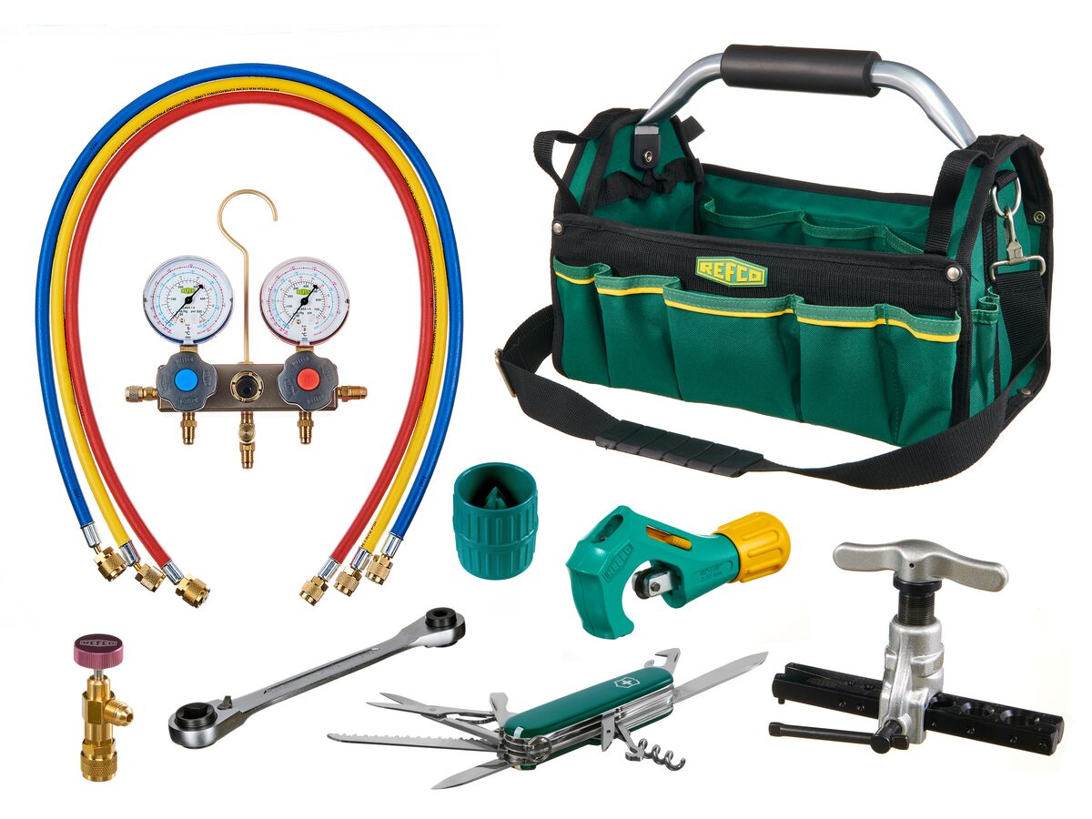 Refco Air Conditioning Starter Tool Kit from Reece