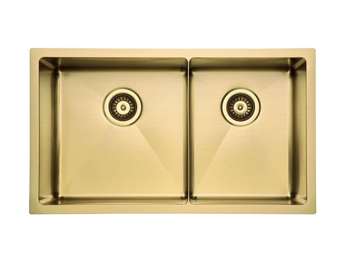 Memo Zenna 1 3/4 Bowl Sink Nanoplated Brass