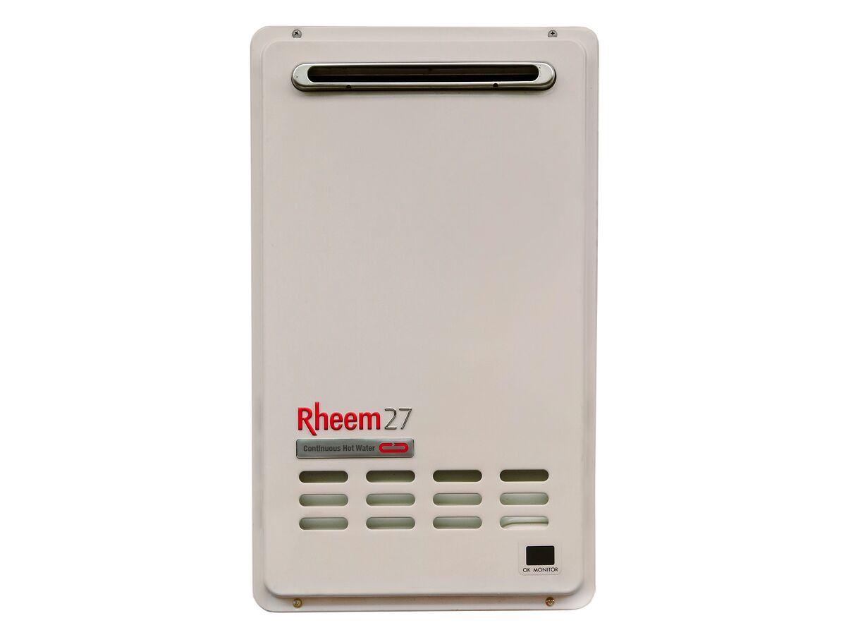 Rheem 27L Natural Gas 50 Degree Continuous Flow Hot Water System from Reece