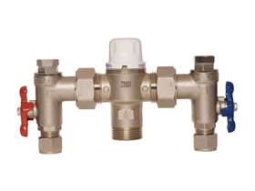 Aquablend 1000 Thermostatic Mixing Valve & Isolating Valves 15mm