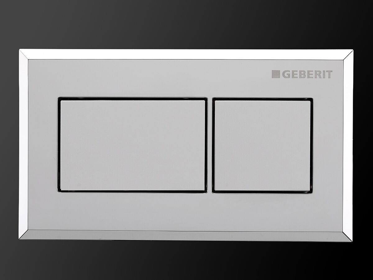 Geberit Sigma Pneumatic Remote Dual Flush Chrome
