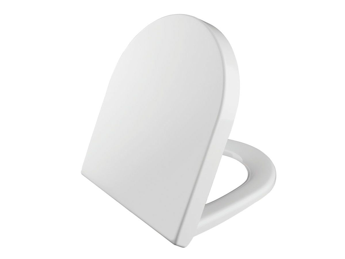 AXA Uno MKII Soft Close Quick Release Toilet Seat White