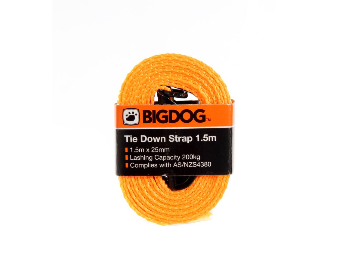 Bigdog Tie Down Strap 1.5mtr from Reece