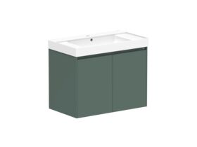 Roca Ona Vanity All Door Centre Bowl 800mm Matte Green