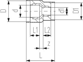 Cool-Fit 2.0 Reducing Coupler Female & Female