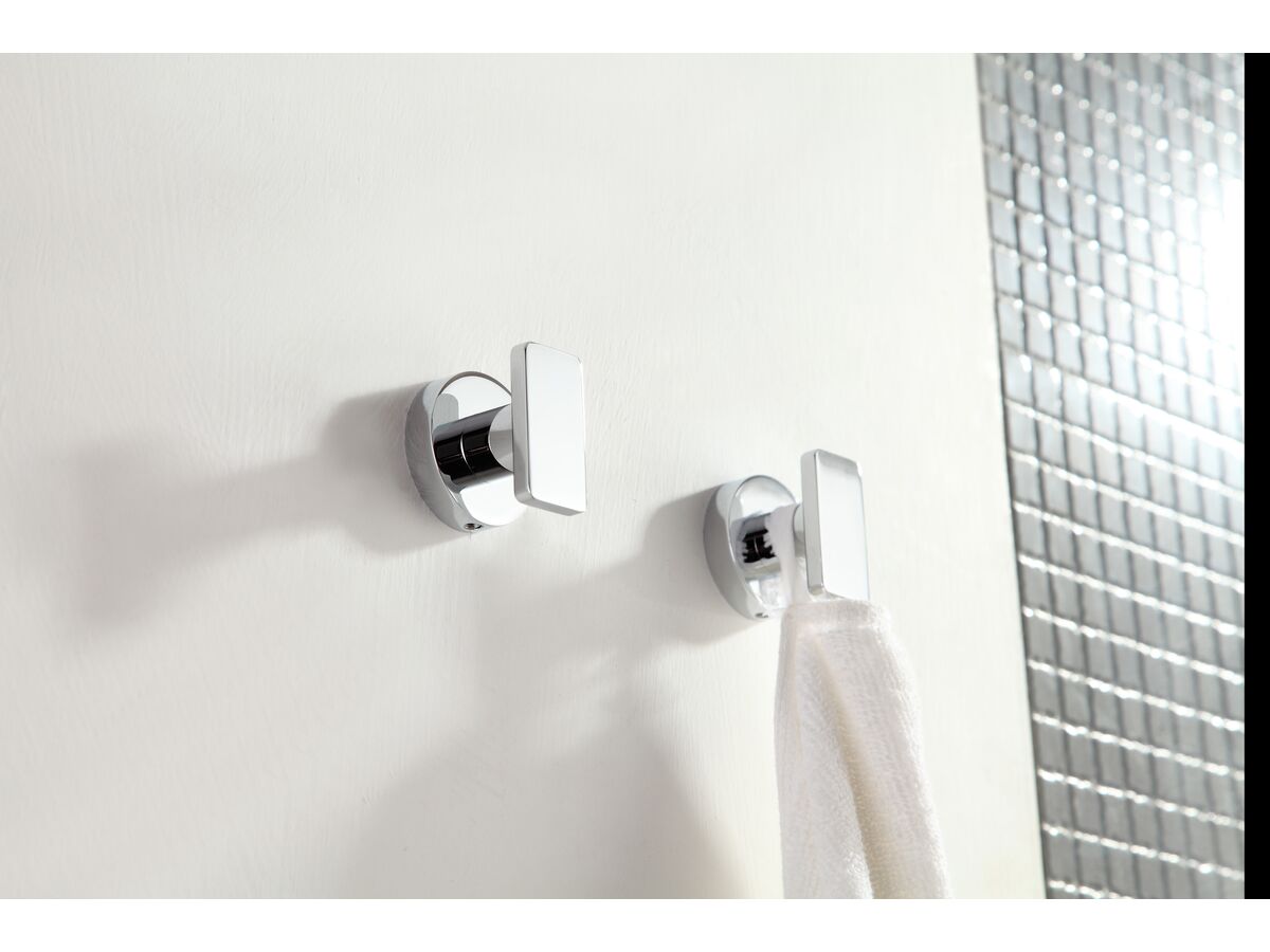 Milli Axon MK2 Robe Hook Chrome from Reece