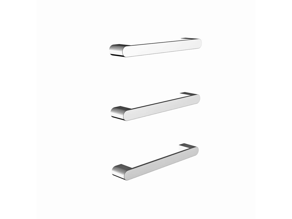 Milli Rush Heated Towel Rail 432mm (Each) Stainless Steel