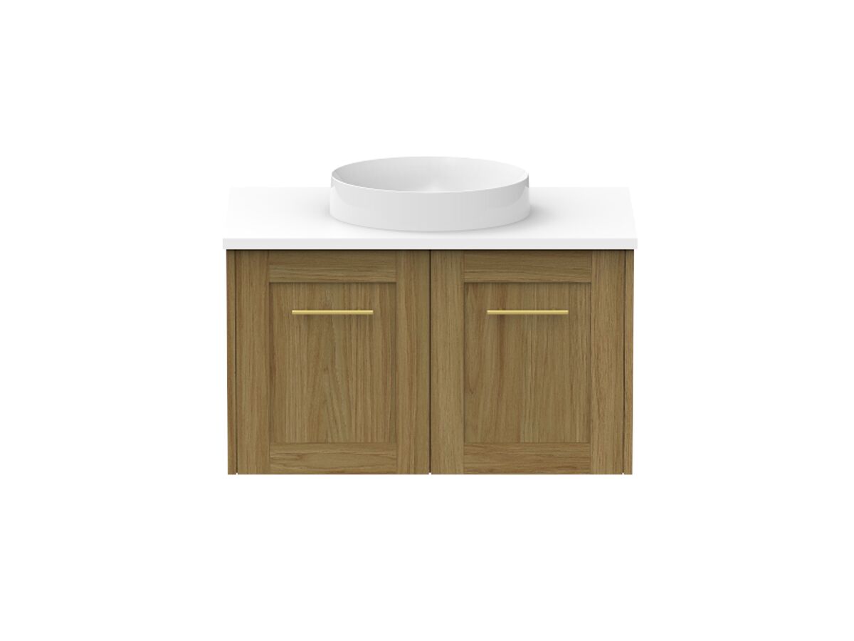 Kado Lux All Door 750mm Centre Bowl Wall Hung Friday Quartz