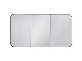 ISSY Cloud Triple Mirror with Shaving Cabinet 1800mm x 930mm x 146mm