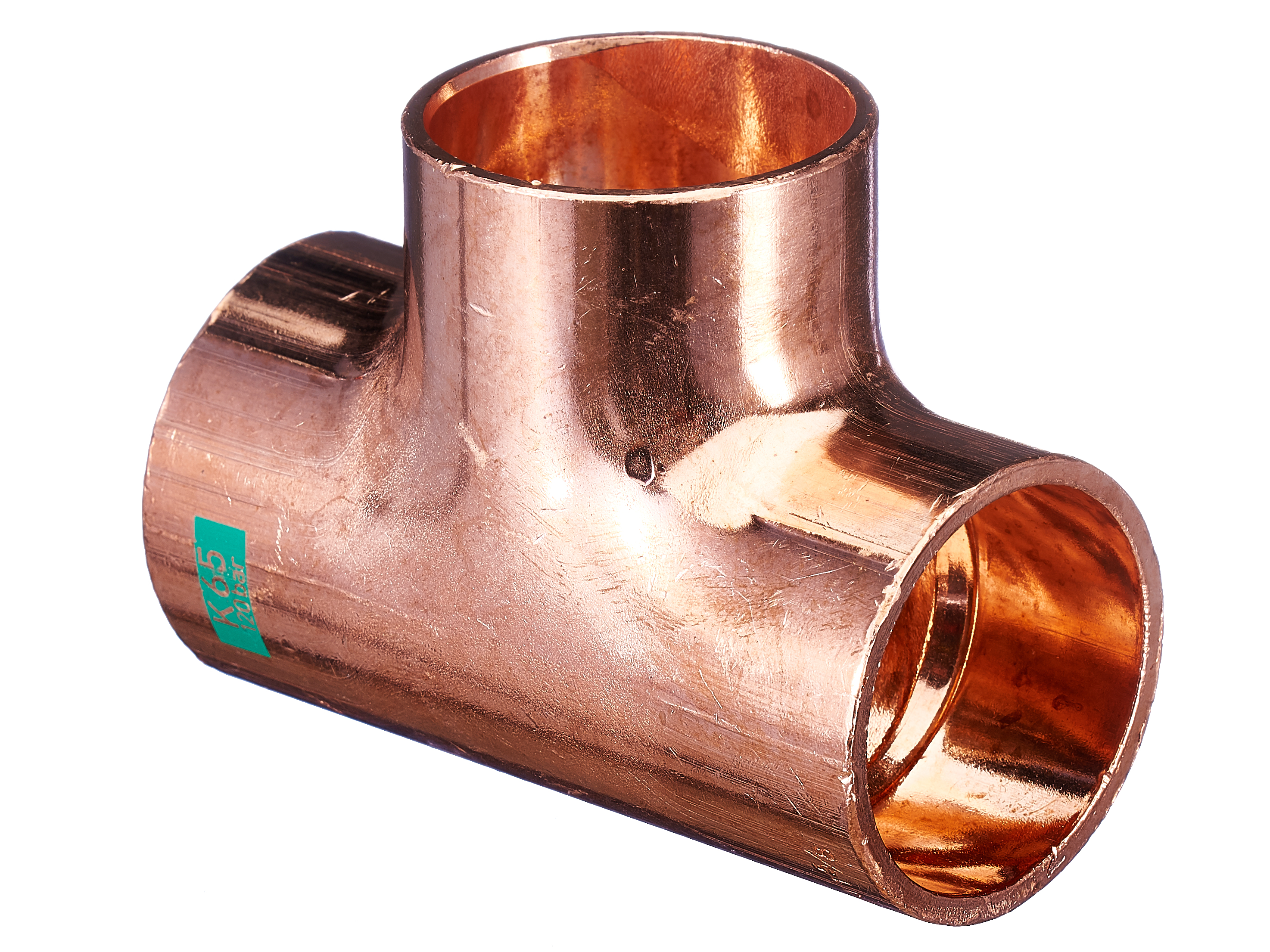 Henry K65 Copper Tee Equal 3/4" from Reece