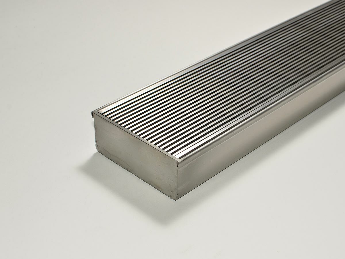 100ARI Grate & Tray Stainless Steel 40mm Deep Per Metre