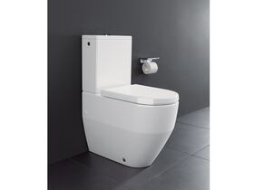 LAUFEN Pro A Close Coupled Back to Wall Back Inlet Toilet Suite with Soft Close Seat White (4 Star)