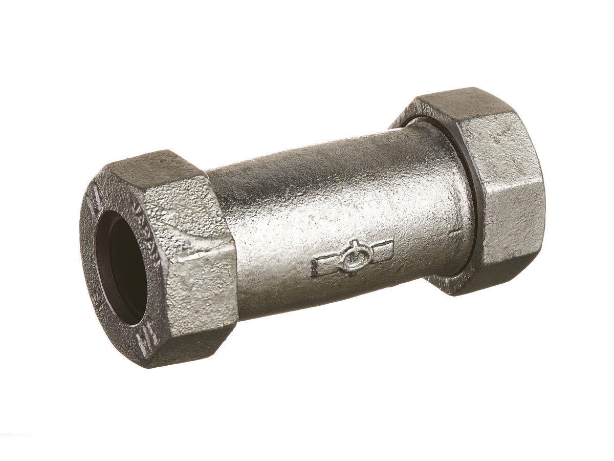 Malco Long Compression Coupling Galvanized 20mm