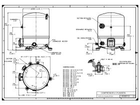 Technical Drawing - Maneurop Ntzcompressor