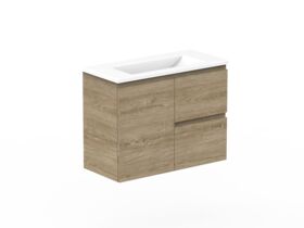 Posh Domaine Ensuite Wall Hung Vanity Unit