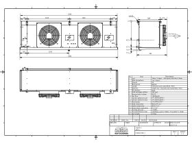 Cabero Evaporator Low Temperature CH4G2-50E-1