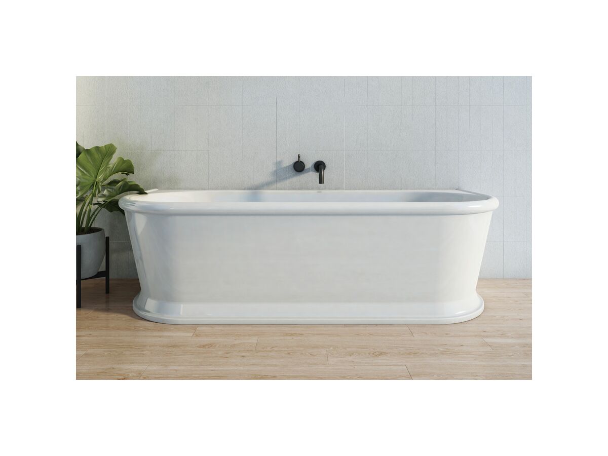 Oxford 1700mm Back To Wall Freestanding Bath