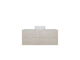 Kado Aspect Wall Hung Vanity Unit 1200mm 4 Drawer Corian 20mm Top