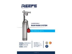 Technical Guide - RM5000-5 with Reefe RPS34E Sub Pressure Pump & RM1500-2