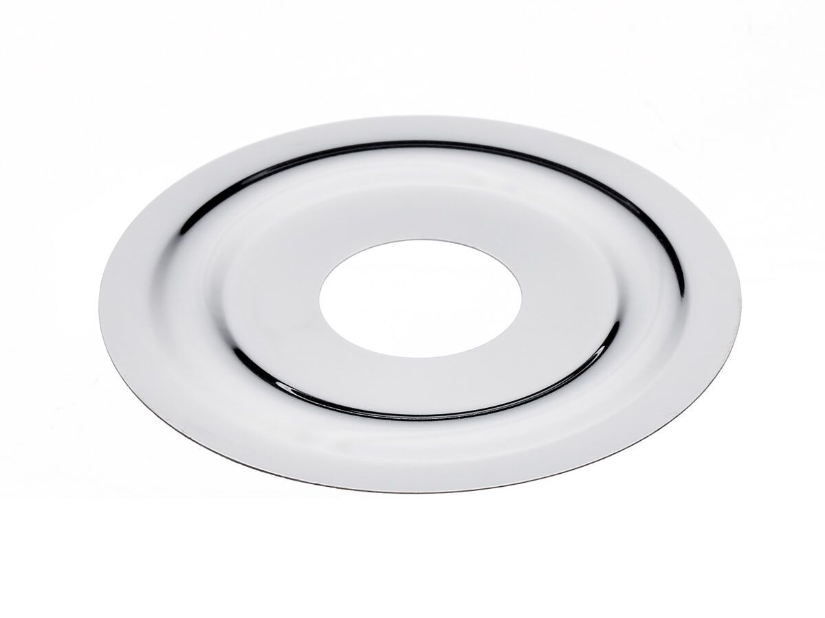 Cover Plate 20mm Copper x Flat Stainless Steel from Reece