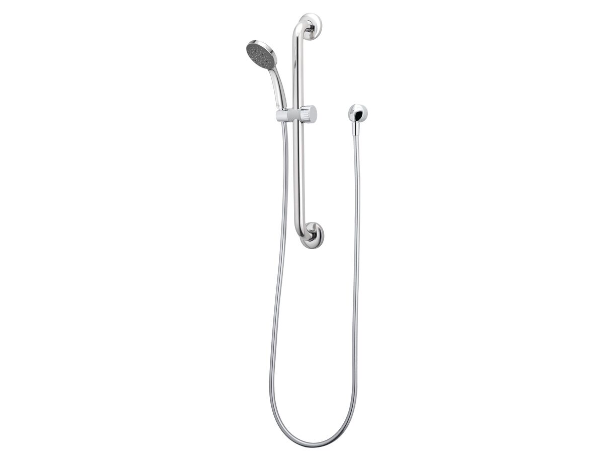 Posh Solus MK3 Grab Single Rail Shower 1 Function 600mm with Wall Water
