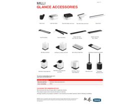 Technical Guide - Milli Glance Toilet Roll Holder Black