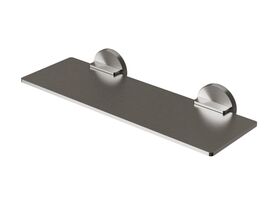 Hero - Milli Marq Edit Metal Shower Shelf Brushed Gunmetal