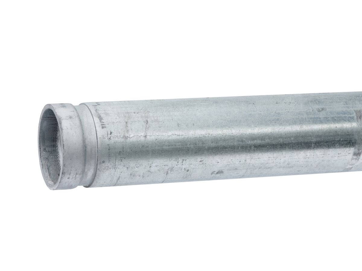 Medium Galvanised Rolled Groove Pipe 50mm x 6.5mtr from Reece