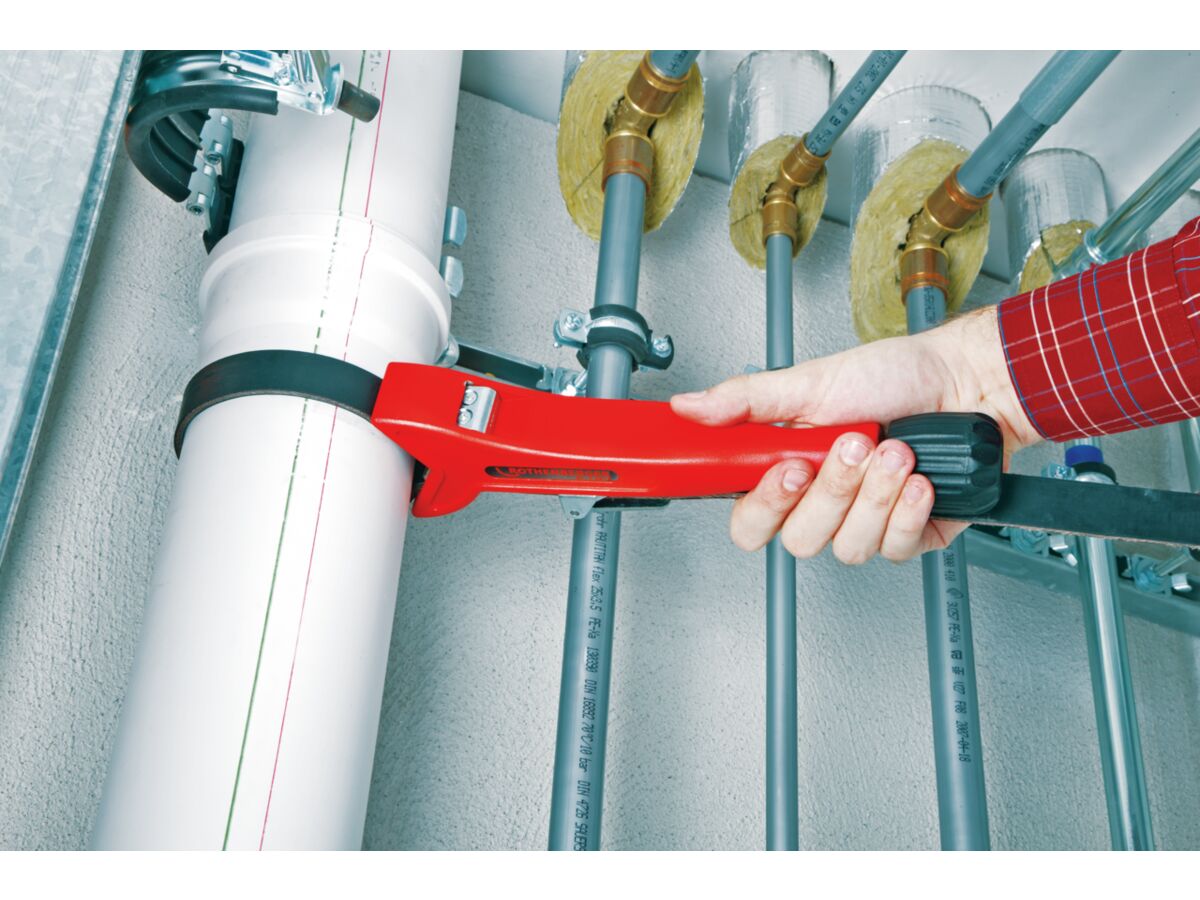 Rothenberger Easy Grip Strap Wrench from Reece