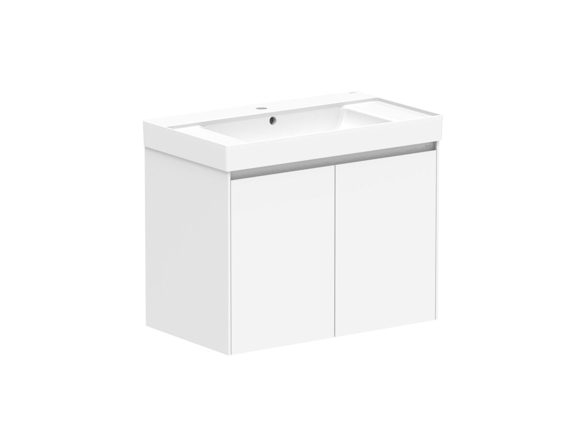 Roca Ona Vanity All Door Centre Bowl 800mm Matte White