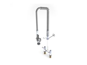Enware Pre Rinse Hob Exposed Mixer Tap Chrome (6 Star)