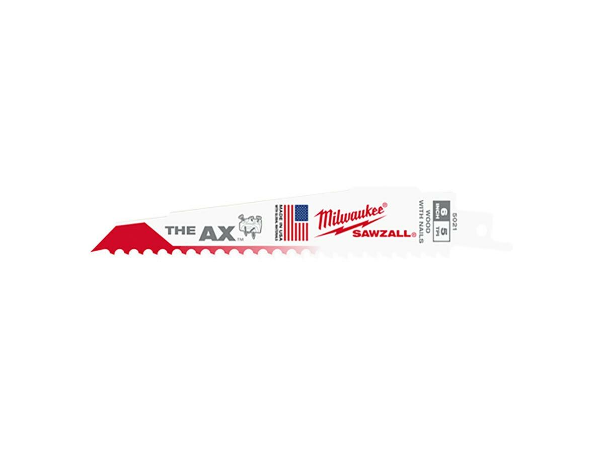 Milwaukee Reciprocating Ax 150mm 5tpi 5 pack