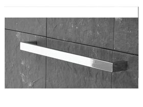 Kado Lux Quad Heat Towel Rail Polished Stainless Steel