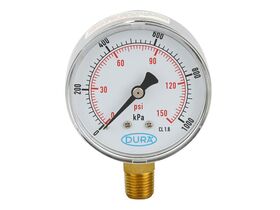Dura Pressure Gauge Dry BE 1000kPa